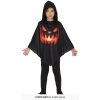 Kids' Pumpkin Hooded Poncho - Halloween
