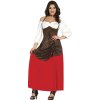 Women's medieval barmaid costume - innkeeper