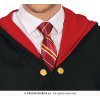 Elegant man's black Harry Potter robe with hood