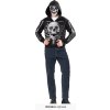 Men's Hoodie with Mask - Skeleton - Halloween - Size L