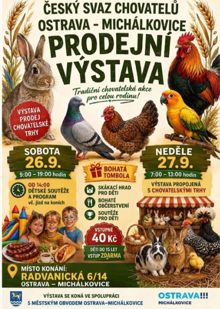 Pozvánka na výstavu Ostrava