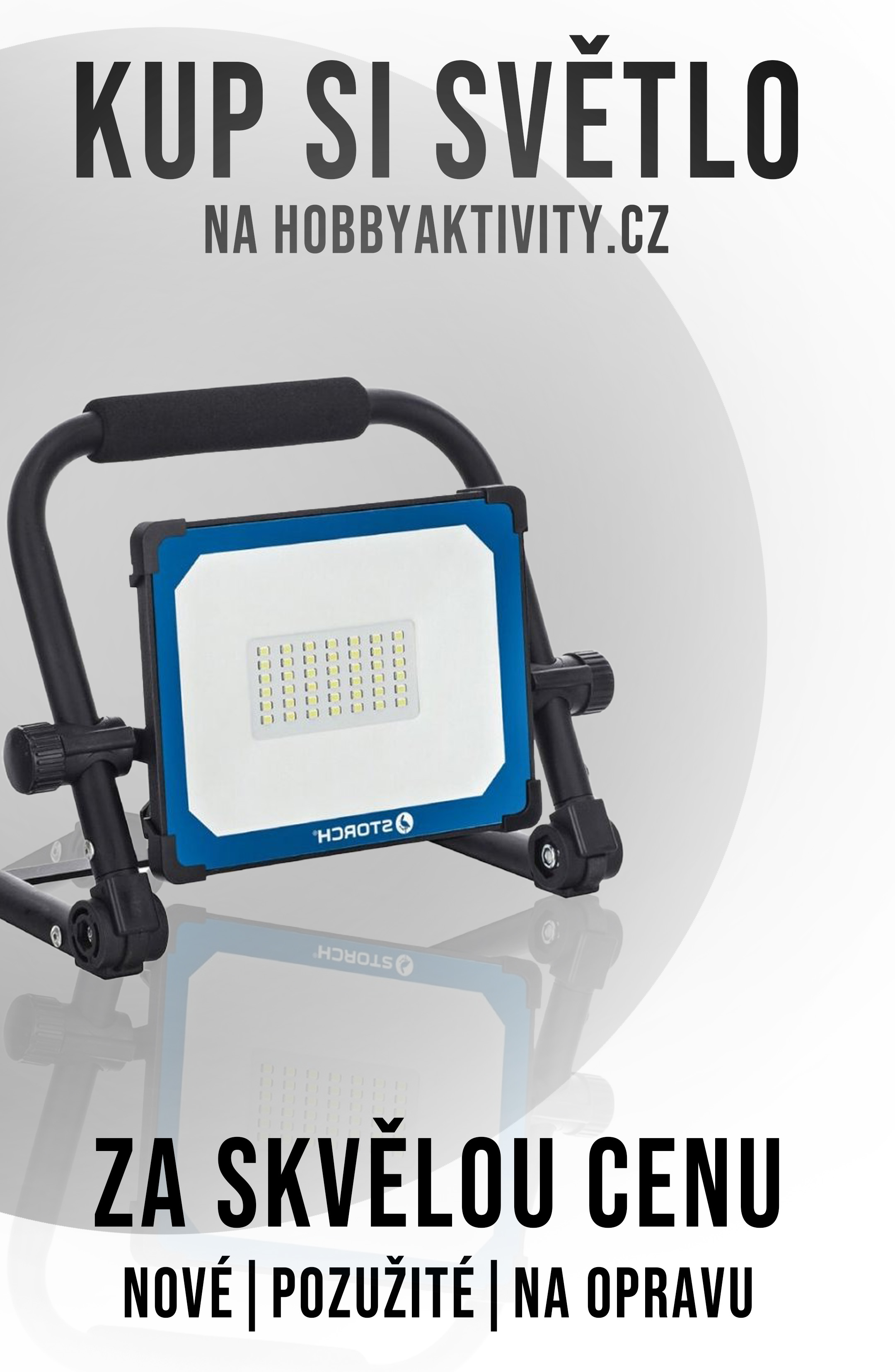 LED světla reflektory