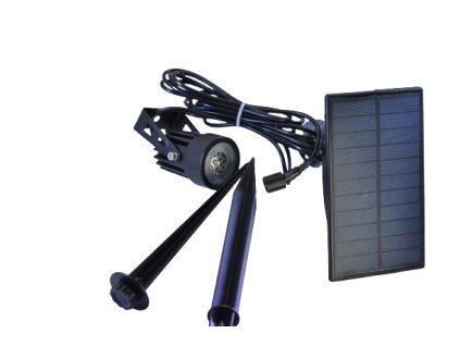 Solární exteriérové bodové světlo