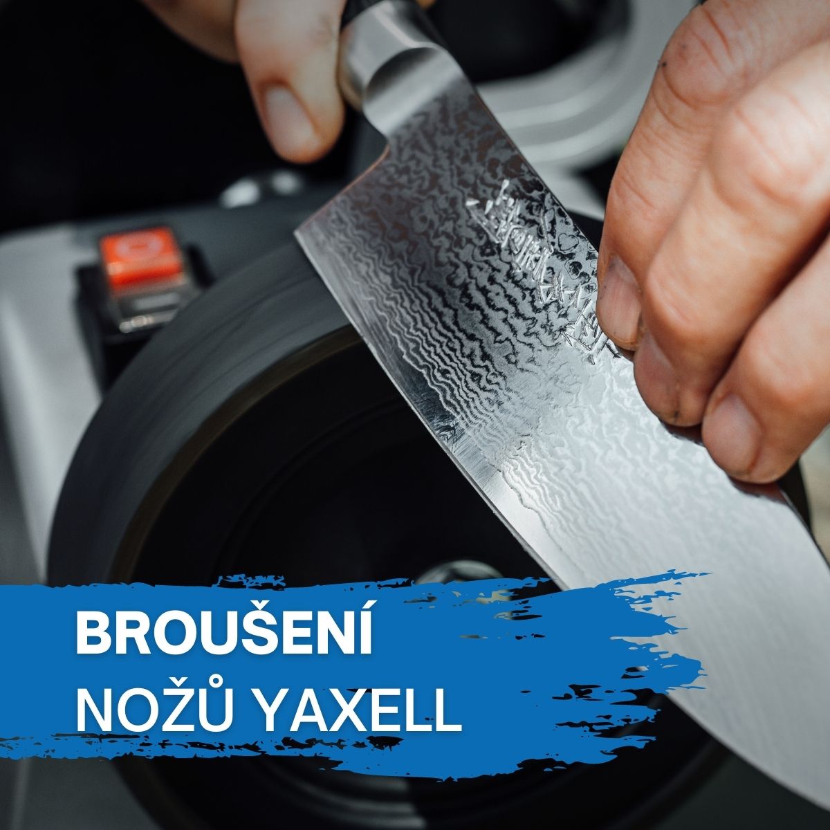 Broušení nožů yaxell