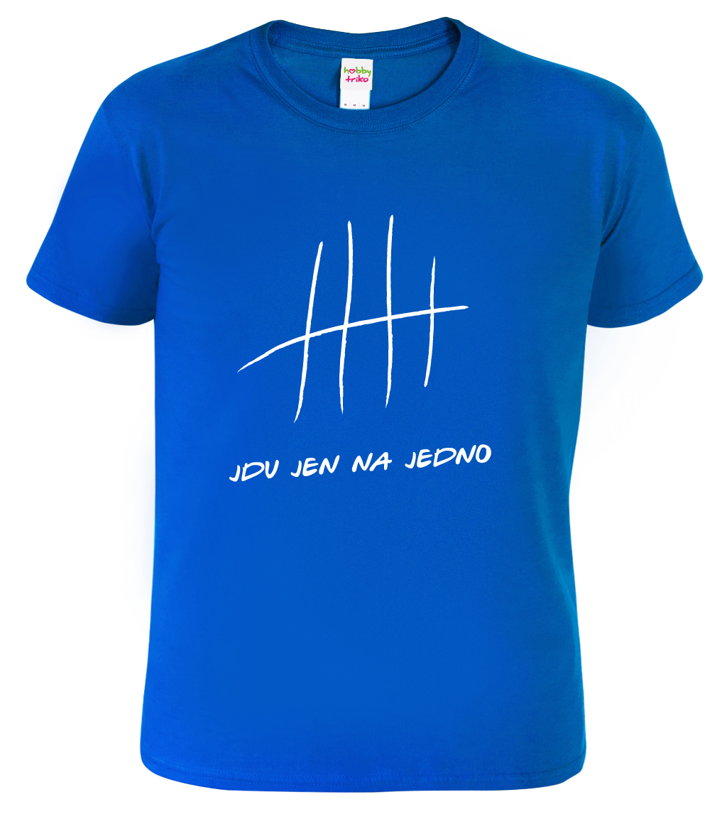 Vtipné tričko - Pivní účet Barva: Královská modrá (05), Velikost: M