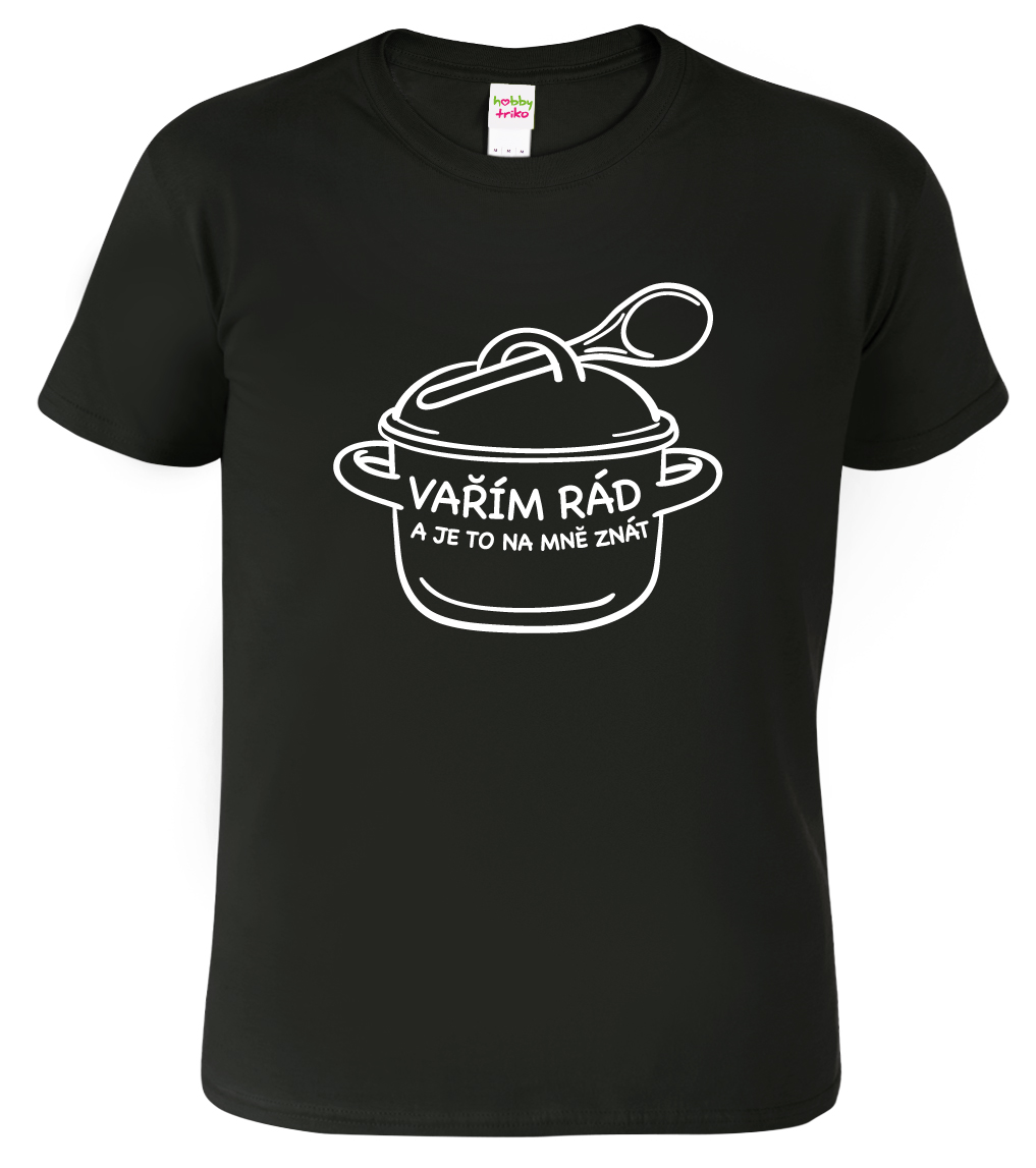 Vtipné tričko - Rendlík Barva: Černá (01), Velikost: XL