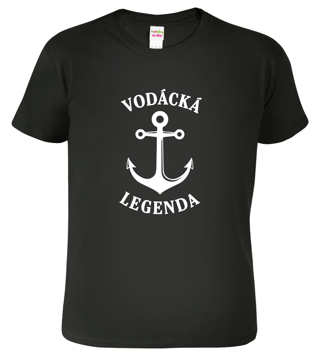 Pánské vodácké tričko - Vodácká legenda Barva: Černá (01), Velikost: XL