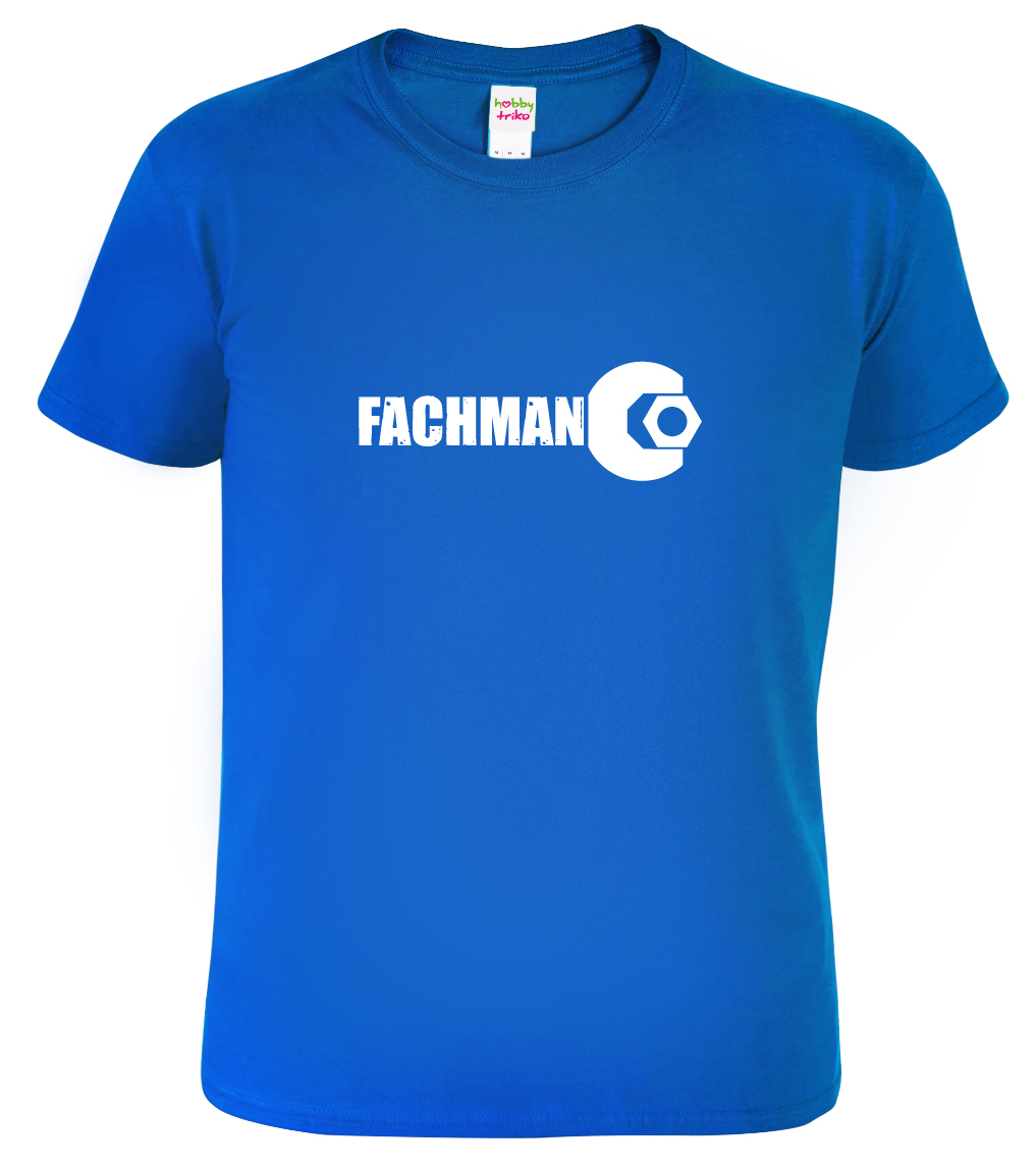 Pánské tričko pro kutila - Fachman Barva: Královská modrá (05), Velikost: XL
