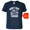 Dětské motorkářské tričko Navy