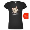 tričko s kočkou