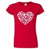 Dámské tričko pro houbaře - Houbařské srdce