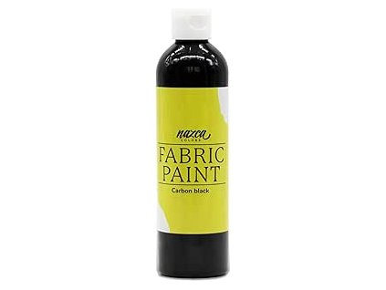 Nazca Colors čierna farba na textil 250ml