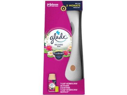 Glade Automatic Spray Starter Set vrátane náplne, Relaxing ZEN, 269 ml