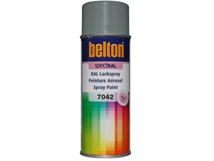 peinture aerosol ral 7042 gris signalisation 400ml spectral belton 4015962838253 belton