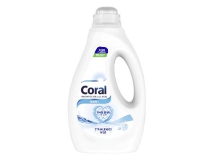 coral de praci gel na svetle tkaniny 1 l 20 prani biela