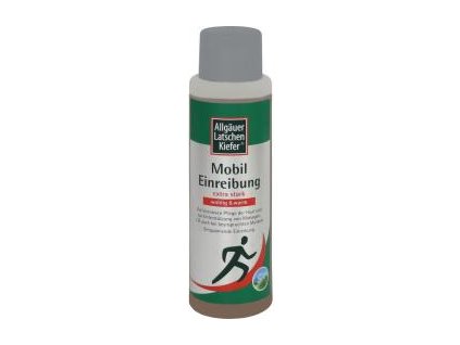 Allgäuer Extra Strong Mountain Pine Mobile Rub je príjemný a hrejivý 250ml
