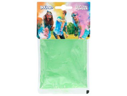 zeleny holi prasek
