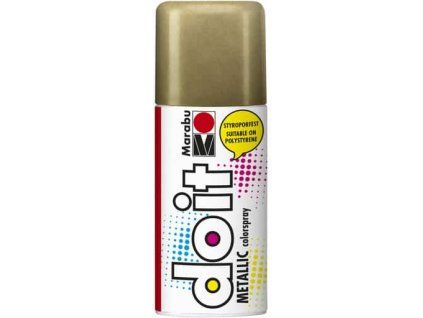 MARABU DO IT SPRAY METALLIC 784 Zlato 150 ml