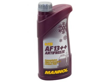 mannol af13 antifreeze 1 liters 40c red