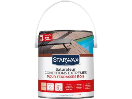 STARWAX Ochranný prostriedok na terasy 2,5L (Poškodené balenie)
