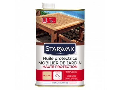huile protectrice mobilier en bois 1l starwax