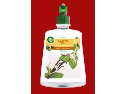 Air Wick Active Fresh náplň do difuzéra na vodnej báze vanilka & zimolez 228 ml