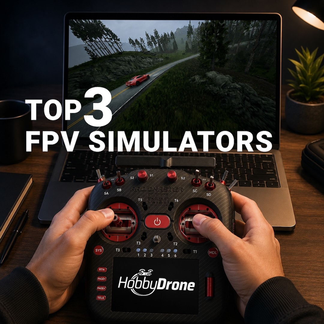 Top-3 FPV Simulators to improve your drone piloting skills!