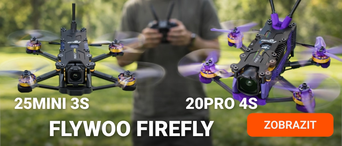 Flywoo nový dron do parku
