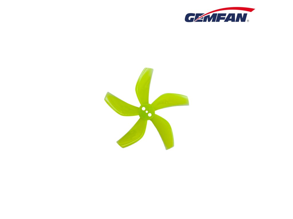 Propellers Gemfan Ducted D51 5 2020 5 PC T mount 1.5mm Yellow 4CCW 4CW on Hobbydrone.cz