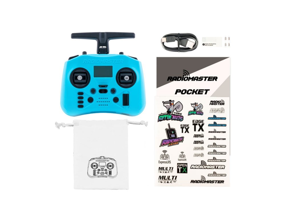 Controller RadioMaster Pocket Crush Edition ExpressLRS Red