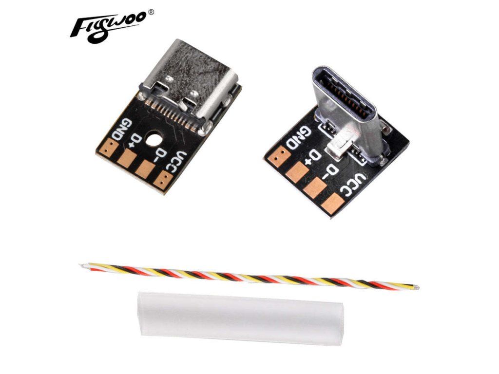 USB Type-C Adapter FLYWOO Male auf Female