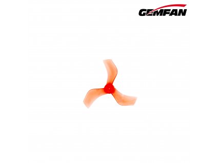 10722 1 propellers gemfan 1635 3 40mm pc durable 1mm clear red 4ccw 4cw single hole