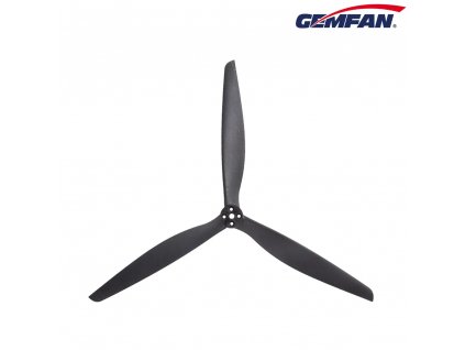 10818 1 propellers gemfan x class 1310 3 reinforced carbon nylon black 1ccw 1cw