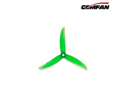 11100 2 propellers gemfan vannystyle 5136 3 pc durable translucent green 2ccw 2cw