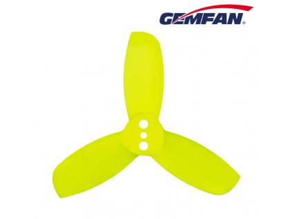 11376 1 propellers gemfan hulkie 1940 3 pc durable t mount lemon yellow 4ccw 4cw