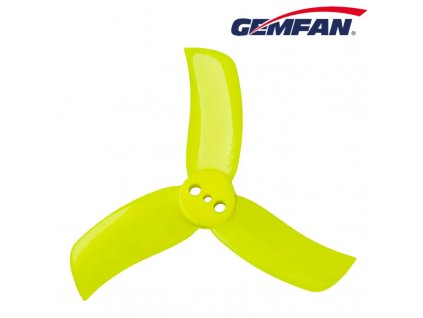 11442 2 propellers gemfan hulkie 2040 3 pc durable t mount lemon yellow 4ccw 4cw