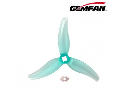 11643 1 propellers gemfan hurricane 3630 3 pc durable 1 5mm m5 adapter clear green 2ccw 2cw