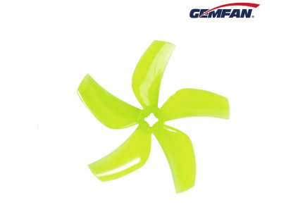 11862 2 propellers gemfan ducted d76 5 3inch pc 1 5mm m5 adapter yellow 2ccw 2cw
