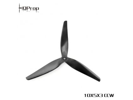 13935 1 propellers hqprop macroquad 10x5x3 3 blade 10 black ccw