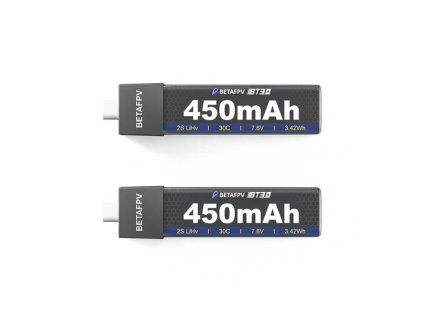 14106 battery betafpv lihv 2s 8 7v 450mah bt3 0 2pcs
