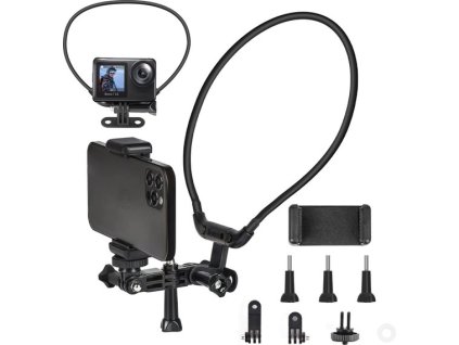 14280 neck holder mount startrc for insta360 x3 dji action and gopro cameras