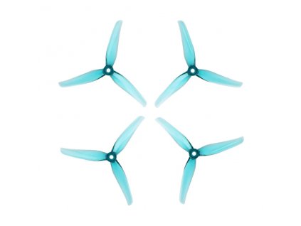 15537 3 propellers iflight nazgul f5 tri blades 2cw 2ccw cyan