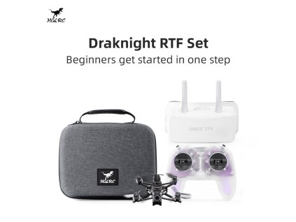 15681 7 fpv drone hglrc draknight 2 inch entry level rtf set
