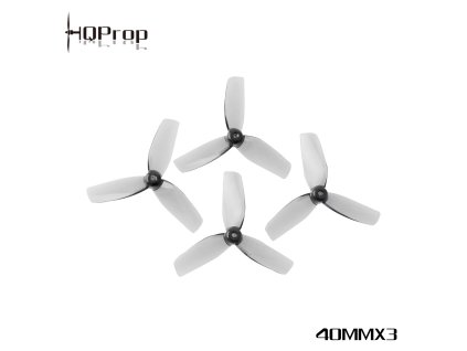 16740 propeller hqprop micro whoop 40mmx3 3 blade 1 5mm grey 2ccw 2cw