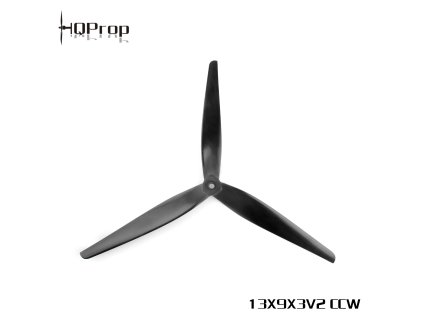 16758 propeller hqprop x class 13x9x3v2 3 blade 13 black 1ccw 1cw