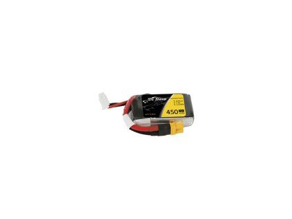 Batteria Tattu LiPo 2S 7,4V 450mAh 75C con XT30