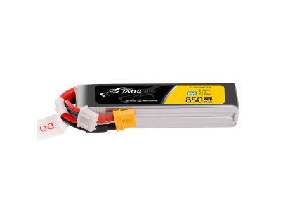 Batteria Tattu LiPo 2S 7,6V 850mAh 95C XT30 Long Pack