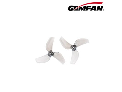 Propeller Gemfan 1219S 3-Blade 1.2'' Clear Gray (4CW+4CCW)