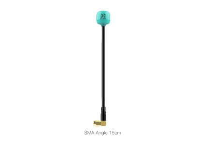 Antenna Foxeer Lollipop 4 Plus 5.8G 2.6dBi RHCP 15cm SMA Angle Teal (2pcs)