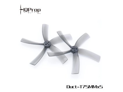 Propeller HQProp Duct-T75MMX5 for Cinewhoop Grey (2CW+2CCW)